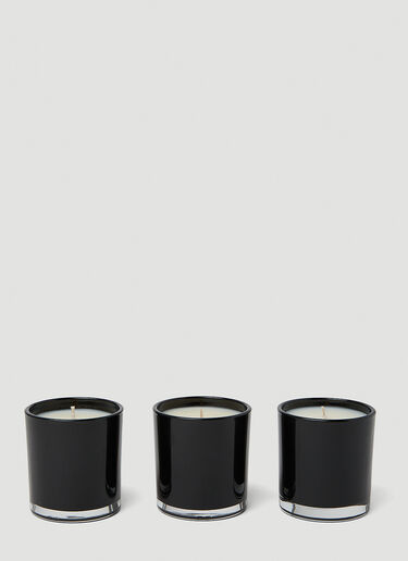 Boy Smells Les, Petal and Lanai Votive Candle Set Black bys0351010