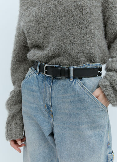 Comme des Garçons Wallet Huge Logo Belt Black cdw0354007