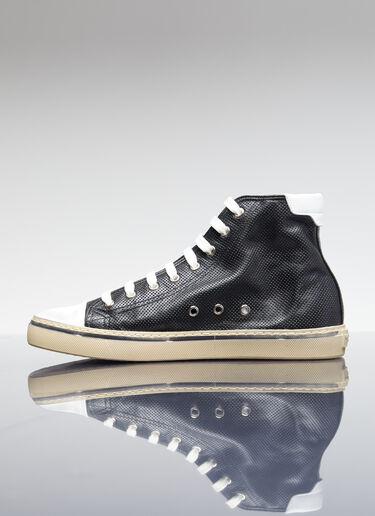 Saint Laurent Malibu High Top Sneakers Black sla0154035