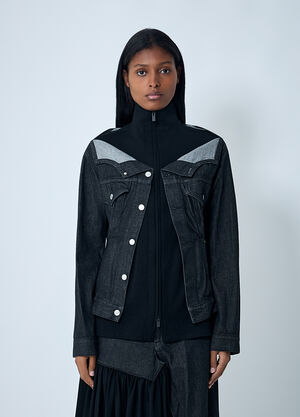 Yohji Yamamoto Denim Jacket Black yoy0262001