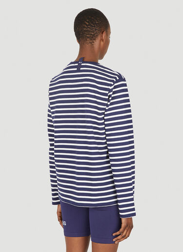 Marc Jacobs The Striped T-Shirt Blue mcj0248025