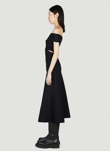 Cut Out Dress Alexander McQueen Cut Out Dress Black amq0252023