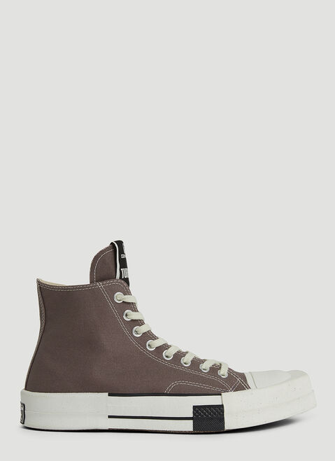 Rick Owens DRKSHDW x Converse Turbodrk High Top Sneakers Black dsc0354002