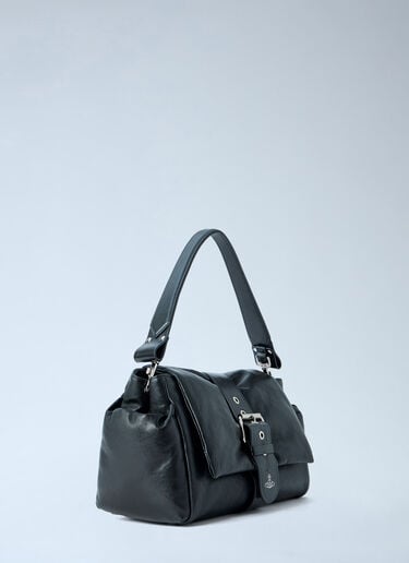 Vivienne Westwood Hazel Treasure XL Shoulder Bag Black vvw0265031