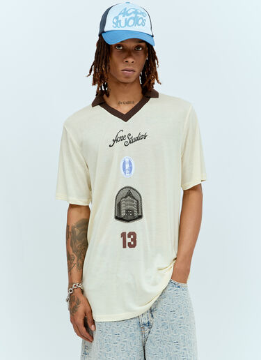 Acne Studios 로고 베이스볼 캡 블루 acn0156018