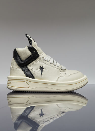 Rick Owens DRKSHDW x Converse Turbowpn Leather Sneakers Black dsc0354001