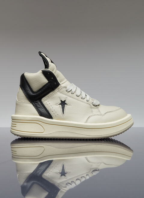 Rick Owens DRKSHDW x Converse Turbowpn Leather Sneakers Black dsc0354002