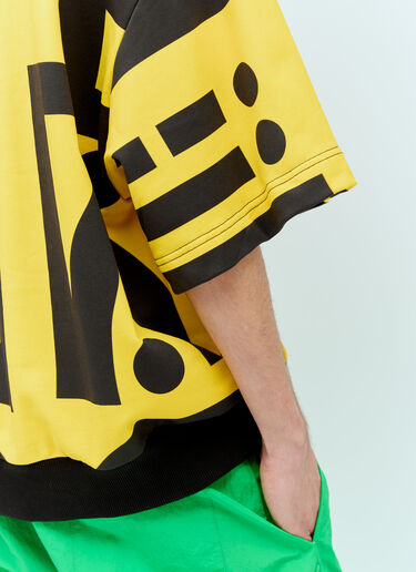 Walter Van Beirendonck Dawleetoo 宽大运动衫 黄色 wlt0156013