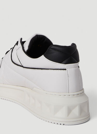 Valentino One Stud Sneakers White val0150016