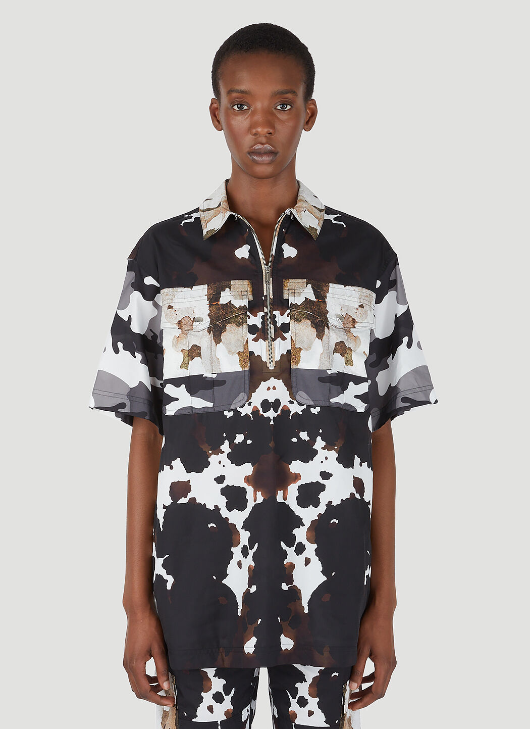 Burberry hot sale cow shirt