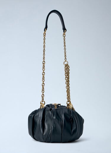 Chloé Plissé Shoulder Bag Black chl0264044