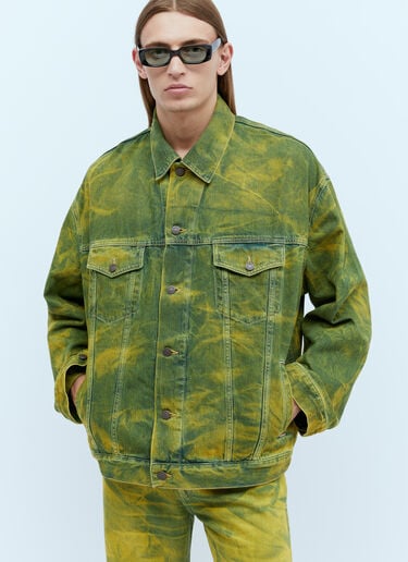 Jello Denim Jacket Acne Studios Jello Denim Jacket Yellow acn0353001