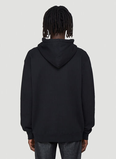 Saintwoods Logo Hooded Sweatshirt Black swo0342007