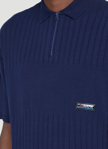 Napa by Martine Rose E-Towan Polo Shirt Blue nap0140010