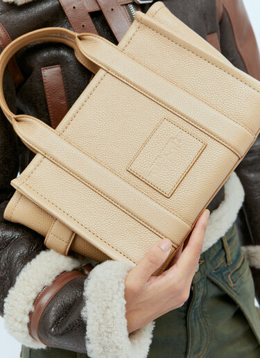 レザースモールトートバッグ Marc Jacobs レザースモールトートバッグ ベージュ mcj0254012
