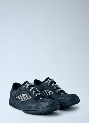 Balenciaga Hamptons Worn-Out Sneakers Black bal0165027