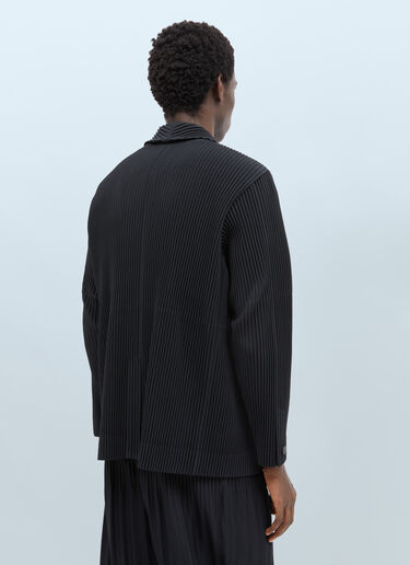 Homme Plissé Issey Miyake 褶裥西装外套 黑色 hmp0155008