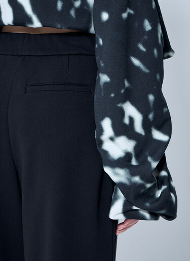 Dries Van Noten 면 트랙 팬츠  블랙 dvn0260029