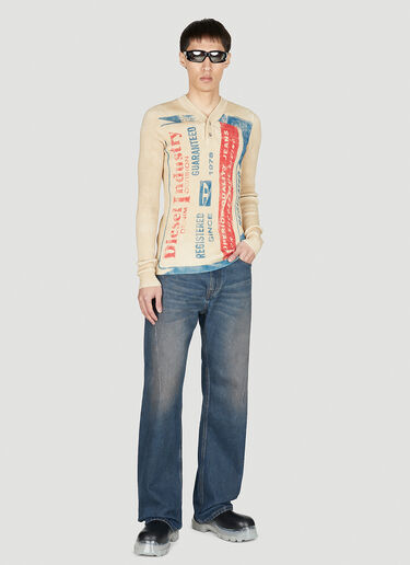 Diesel Lancy Henley 上衣 米色 dsl0151017