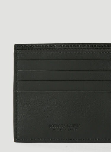Bottega Veneta イントレチャート二つ折りウォレット ダークグリーン bov0150045