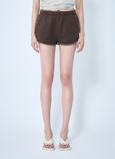 Entire Studios Micro Shorts Brown ent0258014
