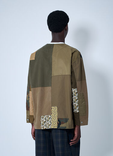 Comme des Garçons Homme パッチワーク ジャケット カーキ cdh0160008