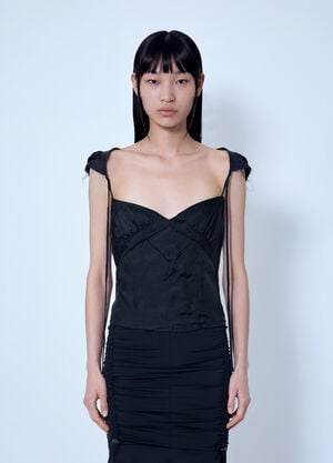 KNWLS Beth Blouse Black knw0266008