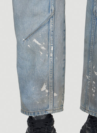Balenciaga O型牛仔裤 蓝 bal0154012