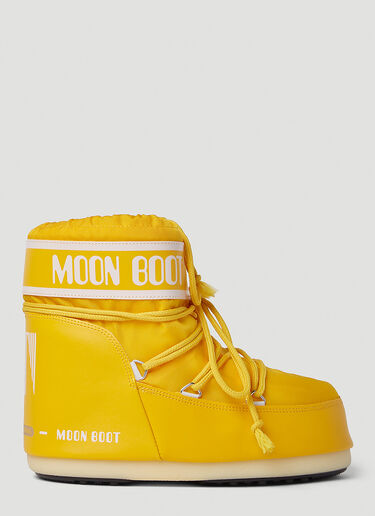 Moon Boot Icon 低帮雪地靴 黄色 mnb0350014