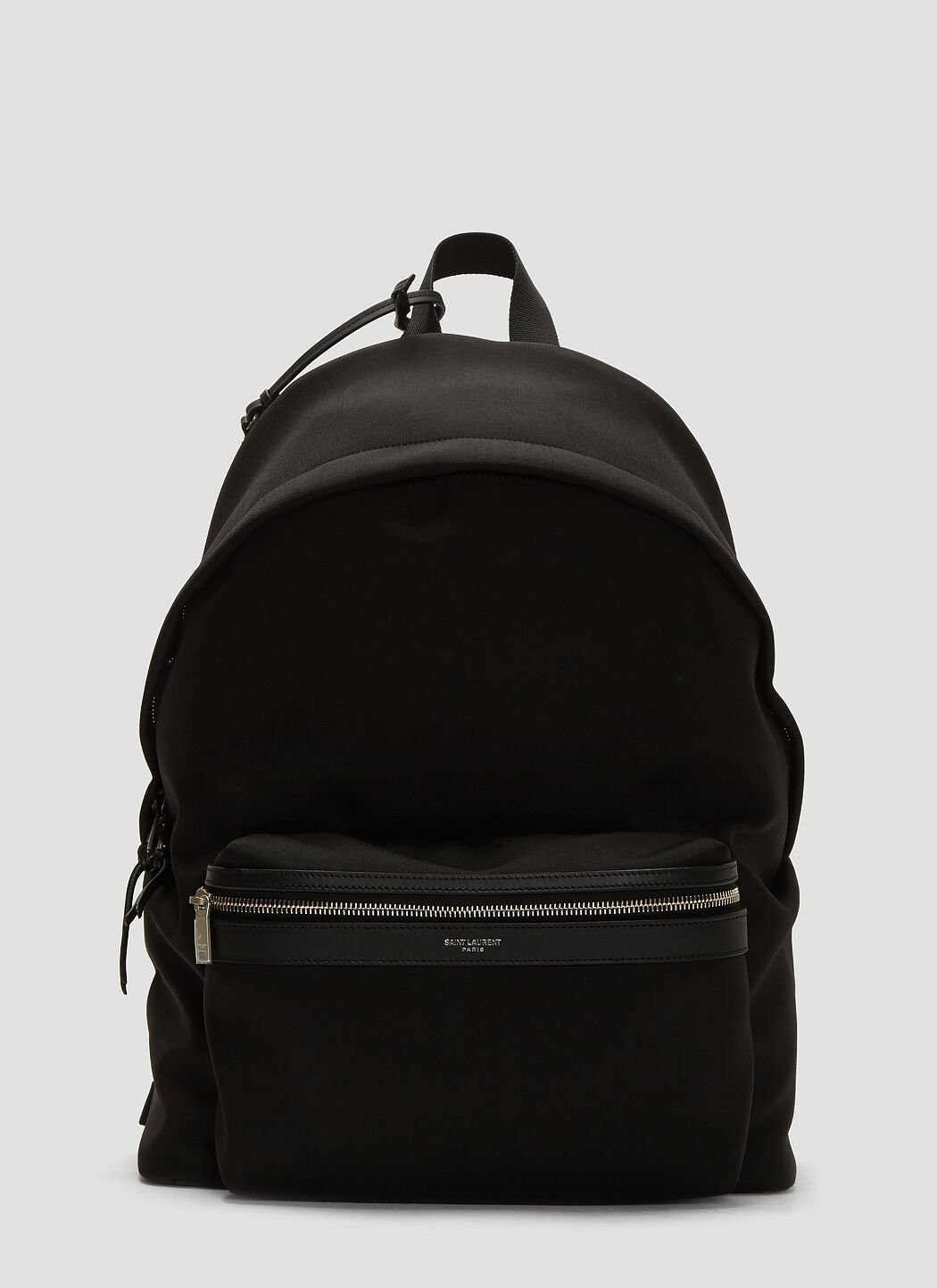 Saint Laurent City Canvas Backpack 黑色 sla0238013