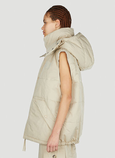 Marc Jacobs Oversized Puffer Gilet Beige mcj0251009