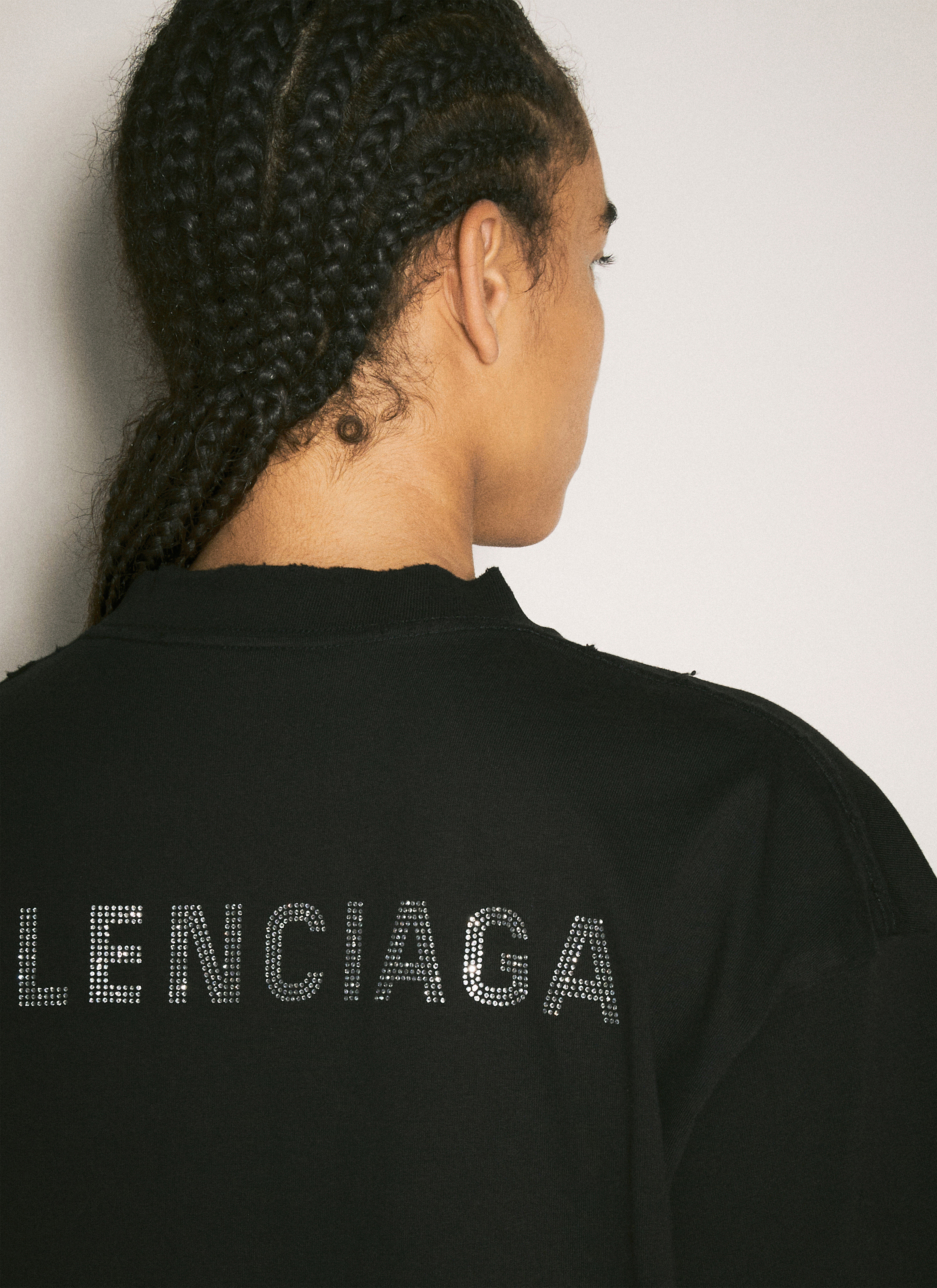 Balenciaga back logo shirt hotsell