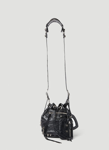 Balenciaga Le Cagole XS Bucket Bag Black bal0251104
