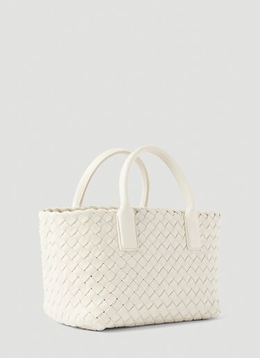 Bottega Veneta Cabat Mini Tote Bag White bov0251016