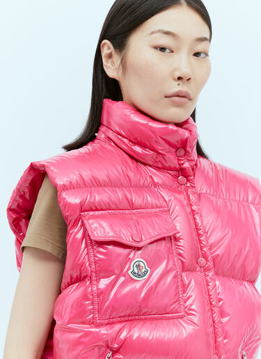 Moncler Karakorum Karakorum 格子布羽绒服 粉 mnk0254003