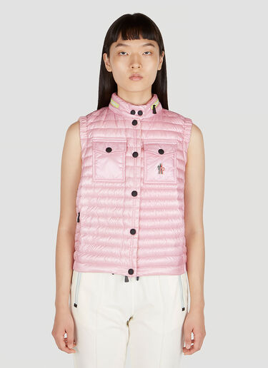 Gumiane Gilet Jacket Moncler Grenoble Gumiane Gilet Jacket Pink mog0251004