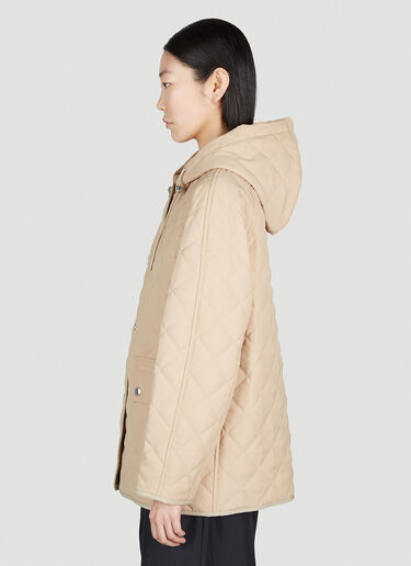 Meddon Quilted Jacket Burberry Meddon Quilted Jacket Beige bur0251002