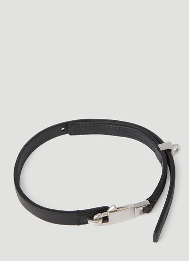 Rick Owens 가죽 초커 블랙 ric0251053