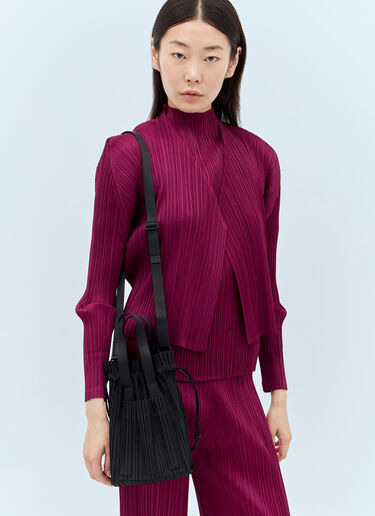 Pleats Please Issey Miyake プリーツトートバッグ ブラック plp0257017