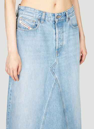 Diesel De-Pago Denim Maxi Skirt Blue dsl0255024