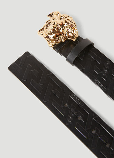 Greca Belt Versace Greca Belt Black ver0151042