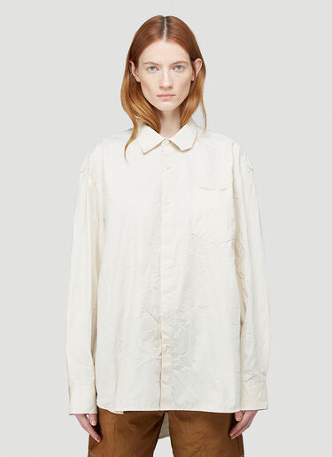 Ader Error Classic Shirt Beige adr0344006