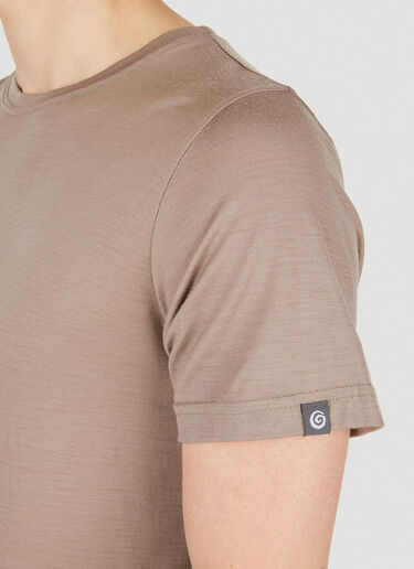 Ostrya Koroc Merino Trail Tee Brown ost0148010