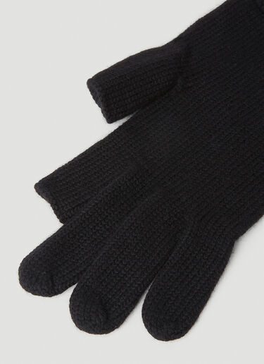 Touchscreen Gloves Rick Owens Touchscreen Gloves Black ric0153040