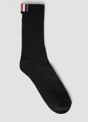 Thom Browne 4 Bar Socks Black thb0151038