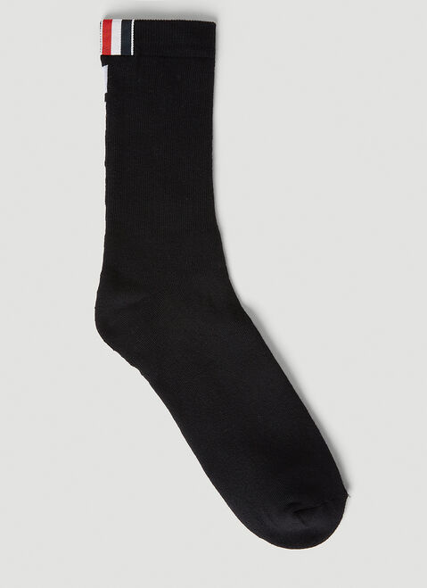 Thom Browne 4 Bar Socks Navy thb0153019