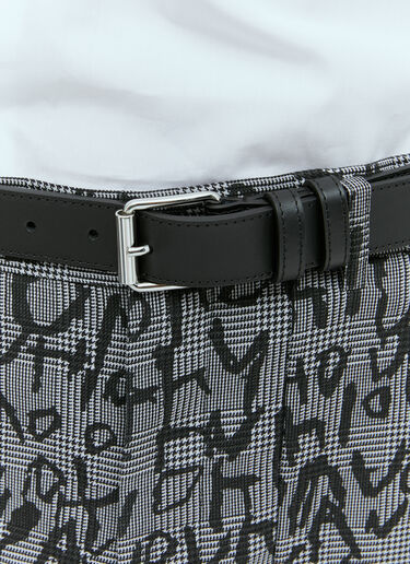 Comme des Garçons Wallet Huge Logo Belt Black cdw0354007