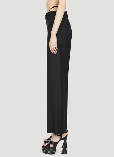 Gucci Thong Strap Pants Black guc0252067