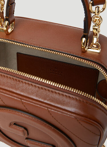 Gucci Blondie Box Handbag Brown guc0253216