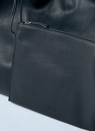 The Row New Bindle Leather Shoulder Bag Black row0259023